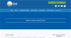 Desktop Screenshot of daec.co.za
