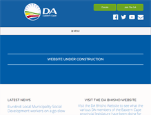 Tablet Screenshot of daec.co.za